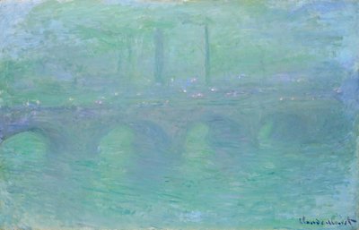 Waterloo Bridge at Dusk, 1904 by Claude Monet